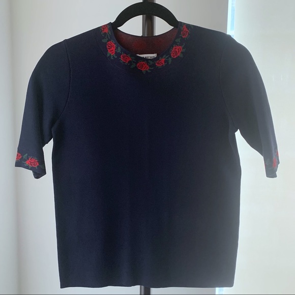 ✨NWT✨Club Monaco Vimala Jacquard Sweater - Picture 6 of 9